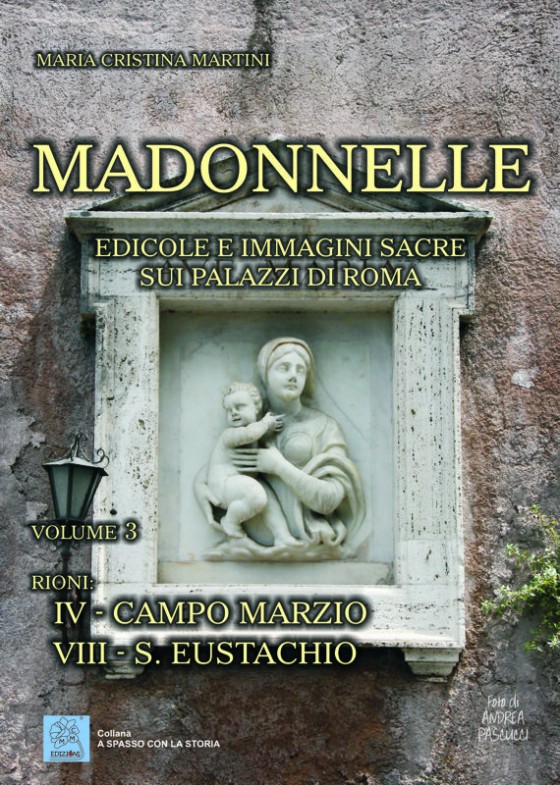Copertina del libro su Roma 'Madonnelle - volume 3'